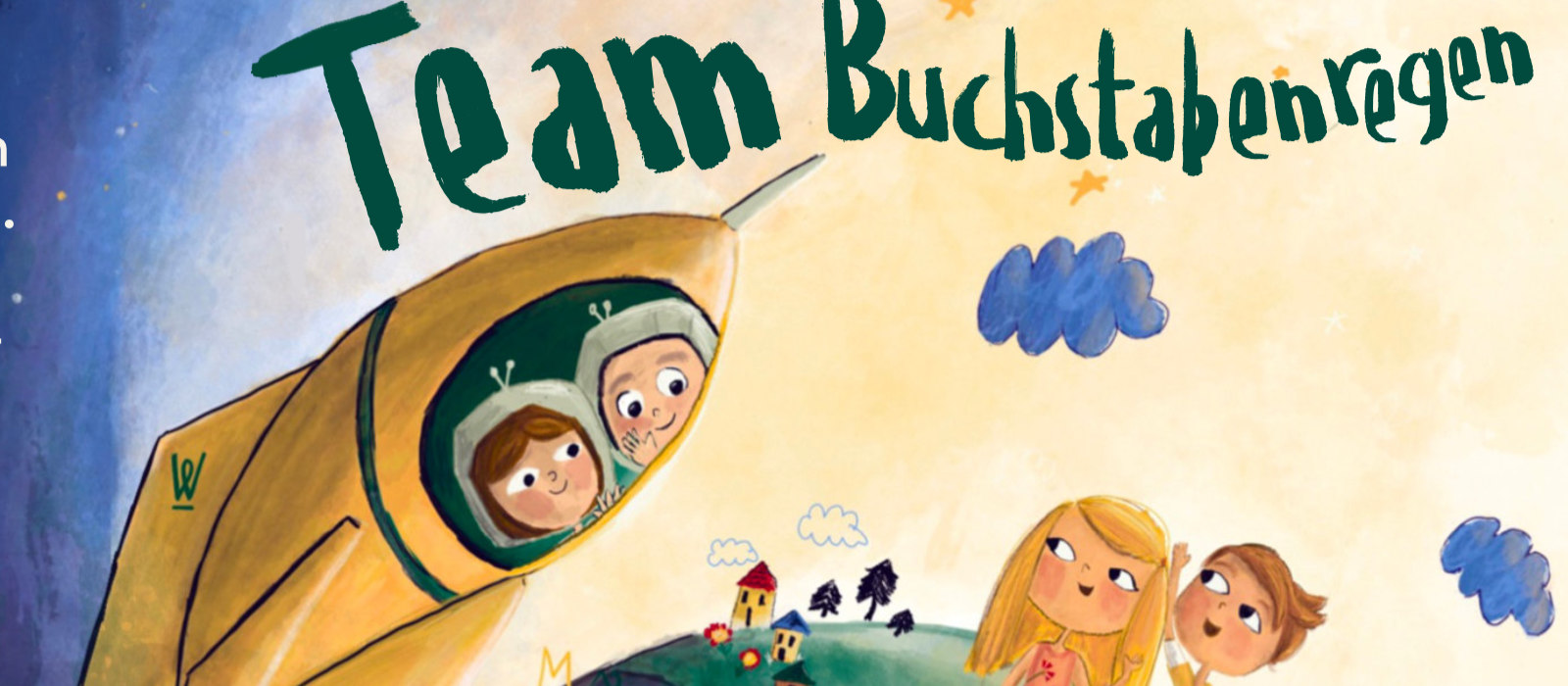 Team buchstabenregen header
