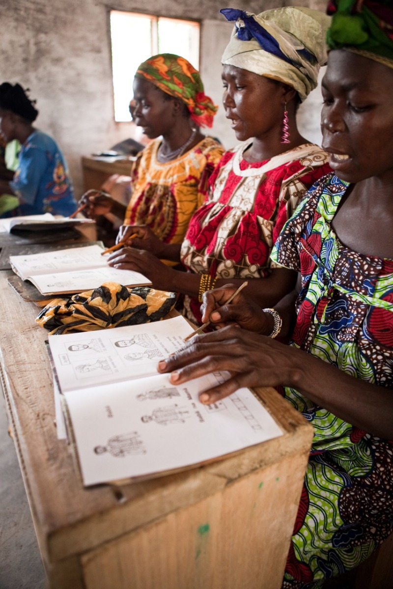 Alphabetisierung Afrika Frauen