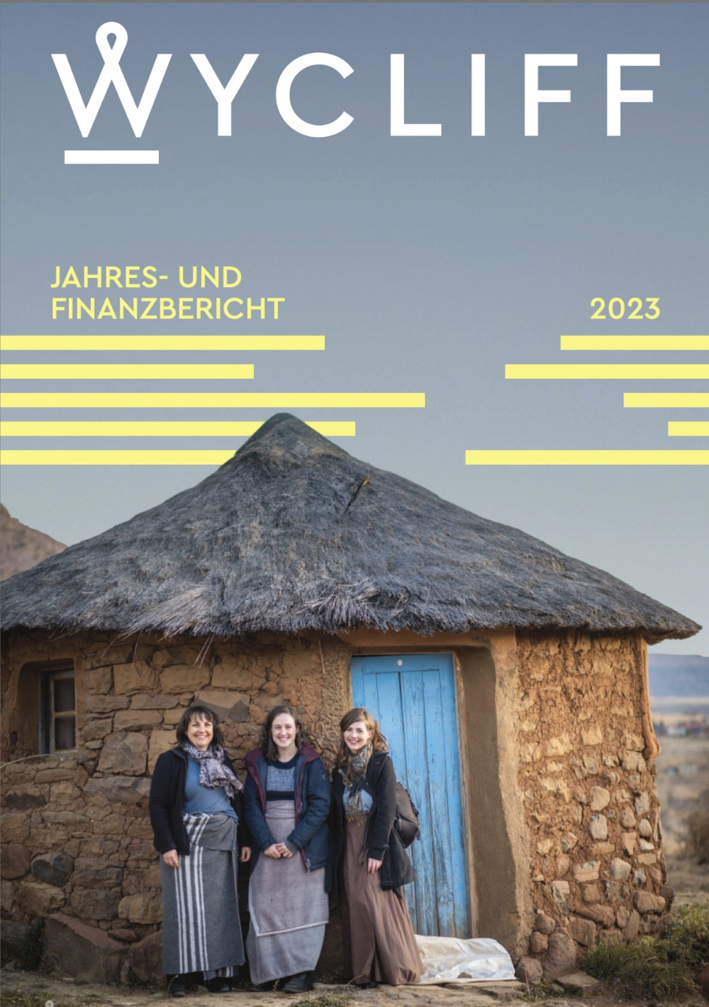 Titelblatt wycliff jahresbericht 2023